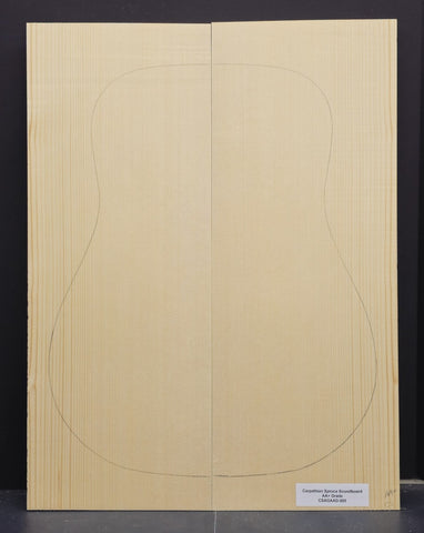 CARPATHIAN SPRUCE Soundboard Luthier Tonewood Guitar Wood Supplies CSAGAAD-005