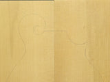 RED SPRUCE Torrefied Mandolin Carve Top Luthier Tonewood Wood RSMANAAAF-T003
