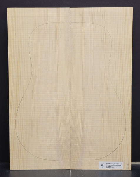 RED SPRUCE Dreadnought Soundboard Luthier Tonewood Guitar Wood RSAGAD-006