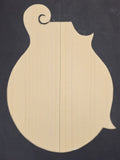 RED SPRUCE Mandolin Carve Top Luthier Tonewood Wood RSMANAAF-024