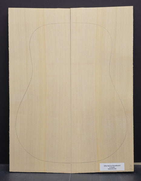 SITKA SPRUCE Soundboard Luthier Tonewood Guitar Wood Supplies SSAGAD-052