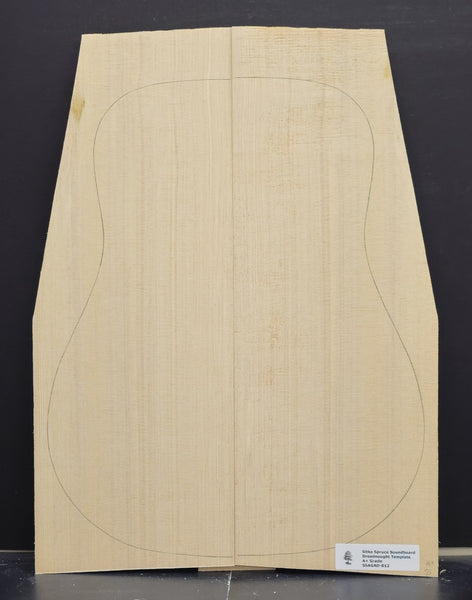 SITKA SPRUCE Soundboard Luthier Tonewood Guitar Wood Supplies SSAGAD-012
