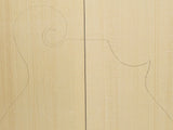 RED SPRUCE Mandolin Carve Top Luthier Tonewood Wood RSMANAAF-027