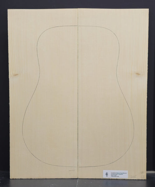 CARPATHIAN SPRUCE Soundboard Luthier Tonewood Guitar Wood Supplies CSAGAAAD-001
