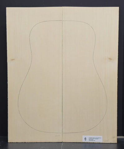 CARPATHIAN SPRUCE Soundboard Luthier Tonewood Guitar Wood Supplies CSAGAAAD-001