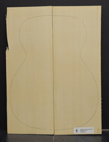 CARPATHIAN SPRUCE Soundboard Luthier Tonewood Guitar Wood Supplies CSAGAOM-001