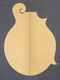 RED SPRUCE Torrefied Mandolin Carve Top Luthier Tonewood Wood RSMANAAF-T008