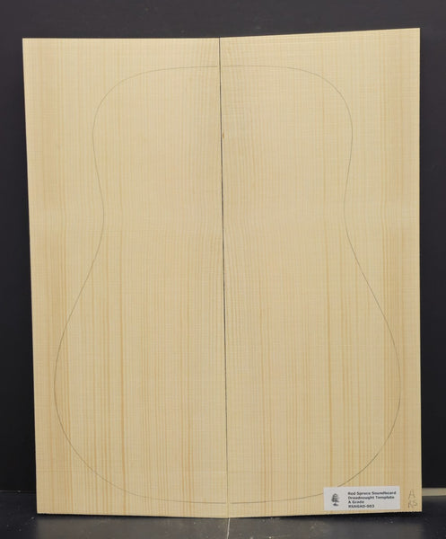 RED SPRUCE Dreadnought Soundboard Luthier Tonewood Guitar Wood RSAGAD-003