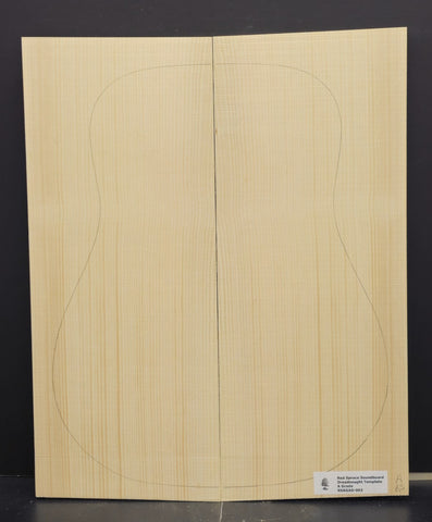 RED SPRUCE Dreadnought Soundboard Luthier Tonewood Guitar Wood RSAGAD-003