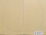 CARPATHIAN SPRUCE Soundboard Luthier Tonewood Guitar Wood Supplies CSAGAAAD-003