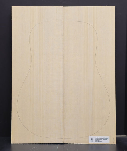 SITKA SPRUCE Soundboard Luthier Tonewood Guitar Wood Supplies SSAGAD-008