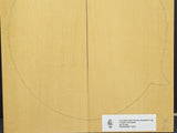 RED SPRUCE Torrefied Mandolin Carve Top Luthier Tonewood Wood RSMANAAF-T007