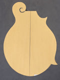 RED SPRUCE Torrefied Mandolin Carve Top Luthier Tonewood Wood RSMANAAF-T007