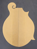 RED SPRUCE Torrefied Mandolin Carve Top Luthier Tonewood Wood RSMANAAF-T001