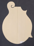 RED SPRUCE Mandolin Carve Top Luthier Tonewood Wood RSMANAAAF-006
