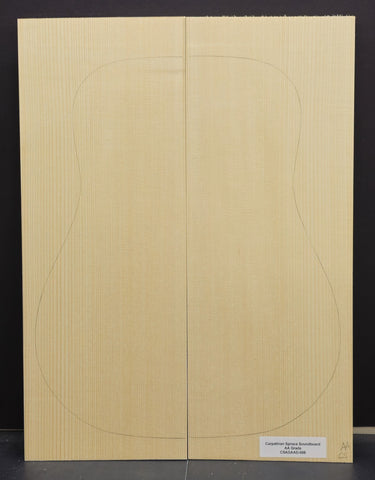 CARPATHIAN SPRUCE Soundboard Luthier Tonewood Guitar Wood Supplies CSAGAAD-008