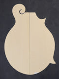 RED SPRUCE Mandolin Carve Top Luthier Tonewood Wood RSMANAAF-012