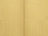 RED SPRUCE 00 Torrefied Soundboard Luthier Tonewood Guitar Wood RSAGAOO-T001