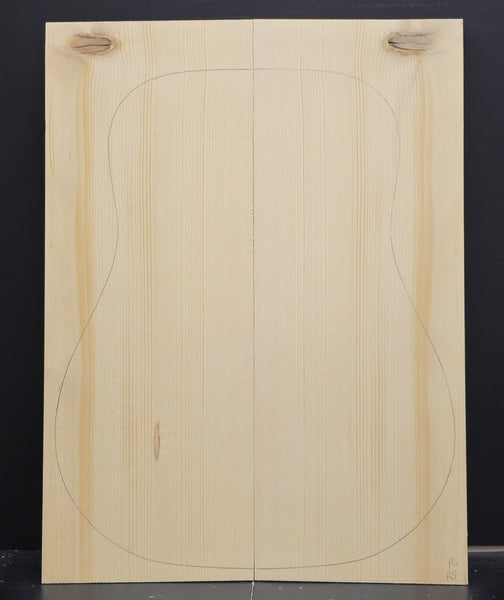 RED SPRUCE Paint Grade Dreadnought Soundboard Luthier Tonewood Guitar Wood