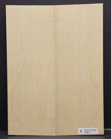 SITKA SPRUCE Soundboard Luthier Tonewood Guitar Wood Supplies SSAGAD-045