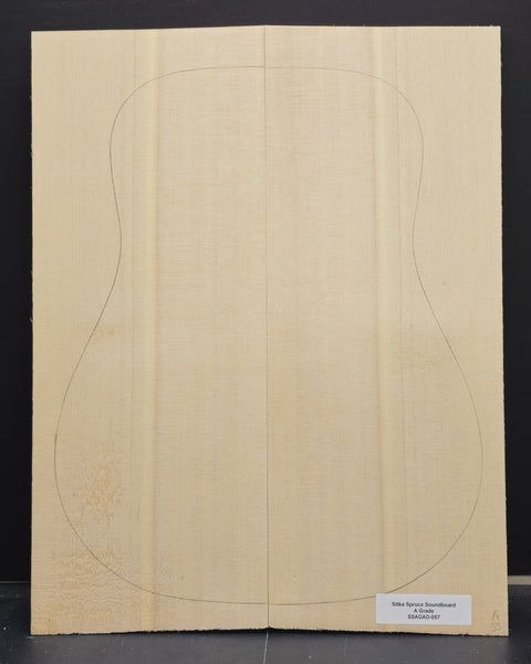 SITKA SPRUCE Soundboard Luthier Tonewood Guitar Wood Supplies SSAGAD-057