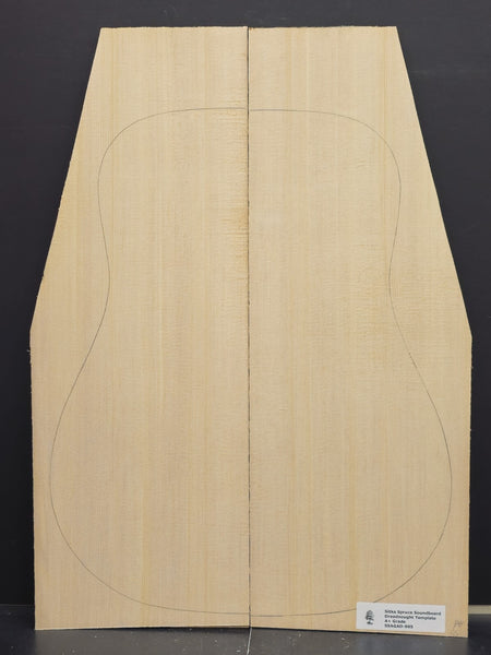SITKA SPRUCE Soundboard Luthier Tonewood Guitar Wood Supplies SSAGAD-005