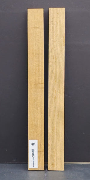 TORREFIED RED SPRUCE BRACEWOOD 2pc Luthier Wood Tonewood  Supplies RSBRCW-T001