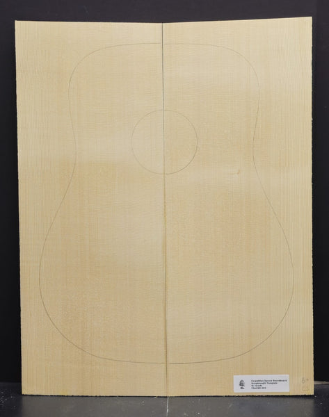 CARPATHIAN SPRUCE Soundboard Luthier Tonewood Guitar Wood Supplies CSAGBD-003