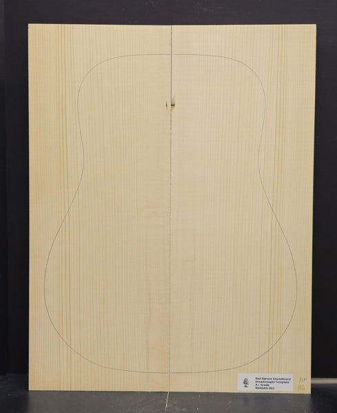 RED SPRUCE Dreadnought Soundboard Luthier Tonewood Guitar Wood RSAGAD-002