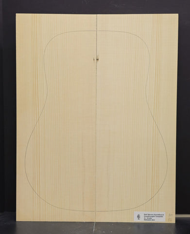 RED SPRUCE Dreadnought Soundboard Luthier Tonewood Guitar Wood RSAGAD-002