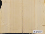 SITKA SPRUCE Soundboard Luthier Tonewood Guitar Wood Supplies SSAGAD-070