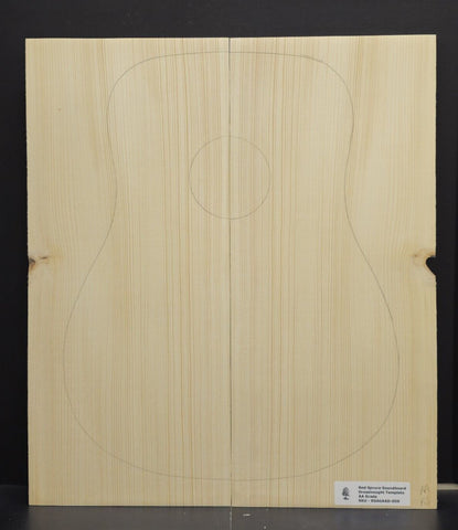 RED SPRUCE Dreadnought Soundboard Luthier Tonewood Guitar Wood RSAGAAD-059
