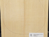 SITKA SPRUCE Ukulele Soundboard Luthier Tonewood Wood Supplies SSUKAAB-001