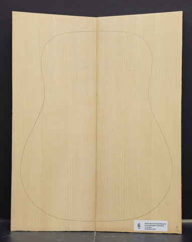 SITKA SPRUCE Soundboard Luthier Tonewood Guitar Wood Supplies SSAGAD-018