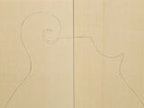 RED SPRUCE Mandolin Carve Top Luthier Tonewood Wood RSMANAAF-018