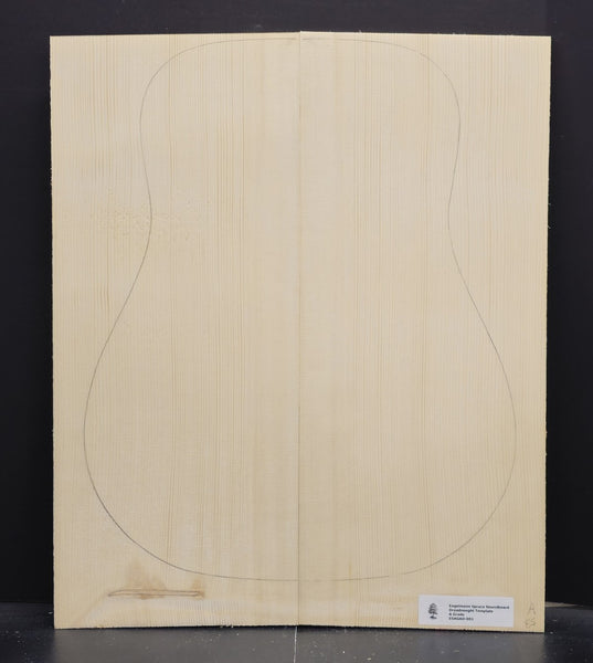 ENGELMANN SPRUCE Soundboard Luthier Tonewood Guitar Wood Supplies ESAGAD-001