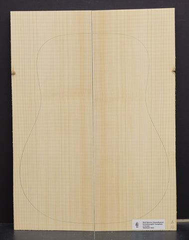 RED SPRUCE Dreadnought Soundboard Luthier Tonewood Guitar Wood RSAGAD-005