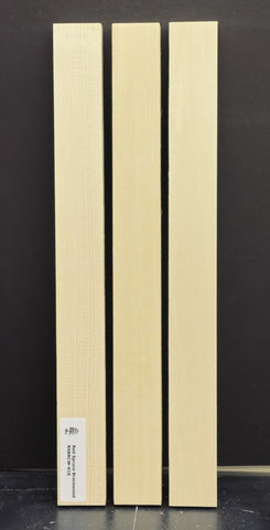 RED SPRUCE BRACEWOOD 3pc 1x2x20 Luthier Wood Tonewood Guitar Supplies RSBRCW-010