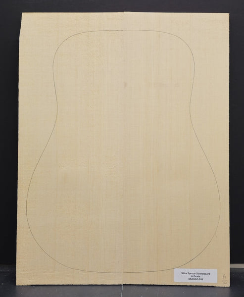 SITKA SPRUCE Soundboard Luthier Tonewood Guitar Wood Supplies SSAGAD-056