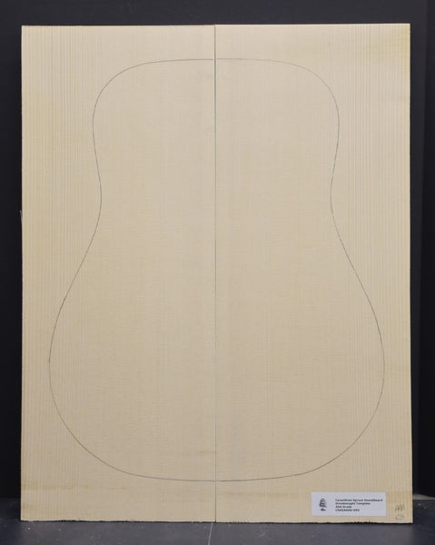 CARPATHIAN SPRUCE Soundboard Luthier Tonewood Guitar Wood Supplies CSAGAAAD-004