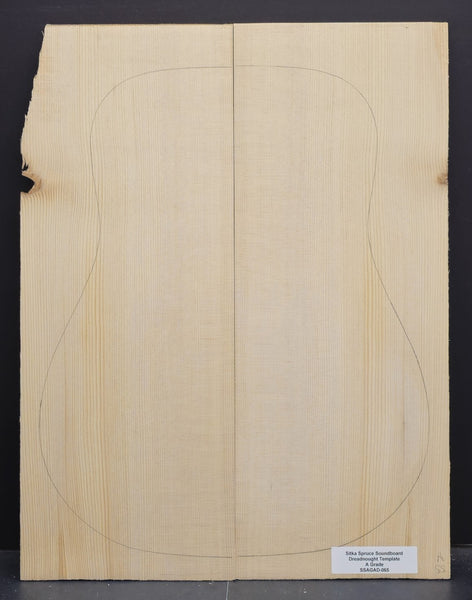 SITKA SPRUCE Soundboard Luthier Tonewood Guitar Wood Supplies SSAGAD-065