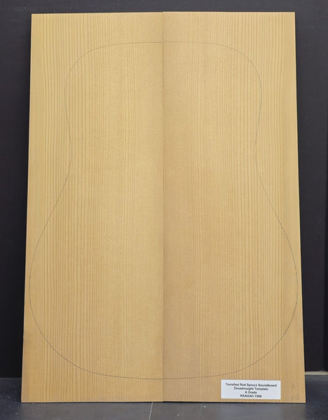 RED SPRUCE Dreadnought Soundboard Luthier Tonewood Guitar Wood RSAGAD-T006