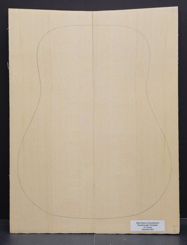 SITKA SPRUCE Soundboard Luthier Tonewood Guitar Wood Supplies SSAGAD-063