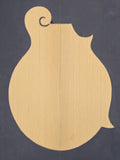 RED SPRUCE Torrefied Mandolin Carve Top Luthier Tonewood Wood RSMANAAF-T003