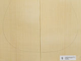 CARPATHIAN SPRUCE Soundboard Luthier Tonewood Guitar Wood Supplies CSAGBD-003