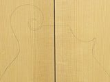 RED SPRUCE Torrefied Mandolin Carve Top Luthier Tonewood Wood RSMANAAF-T001