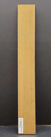 Roasted Hard Maple Neck Blank QS Luthier Tonewood Guitar Wood RMNBQS-001