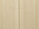 RED SPRUCE Mandolin Carve Top Luthier Tonewood Wood RSMANAAF-003