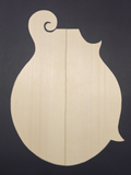 RED SPRUCE Mandolin Carve Top Luthier Tonewood Wood RSMANAAAF-002