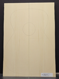 RED SPRUCE Soundboard Luthier Tonewood Guitar Wood RSAGAAOM-026